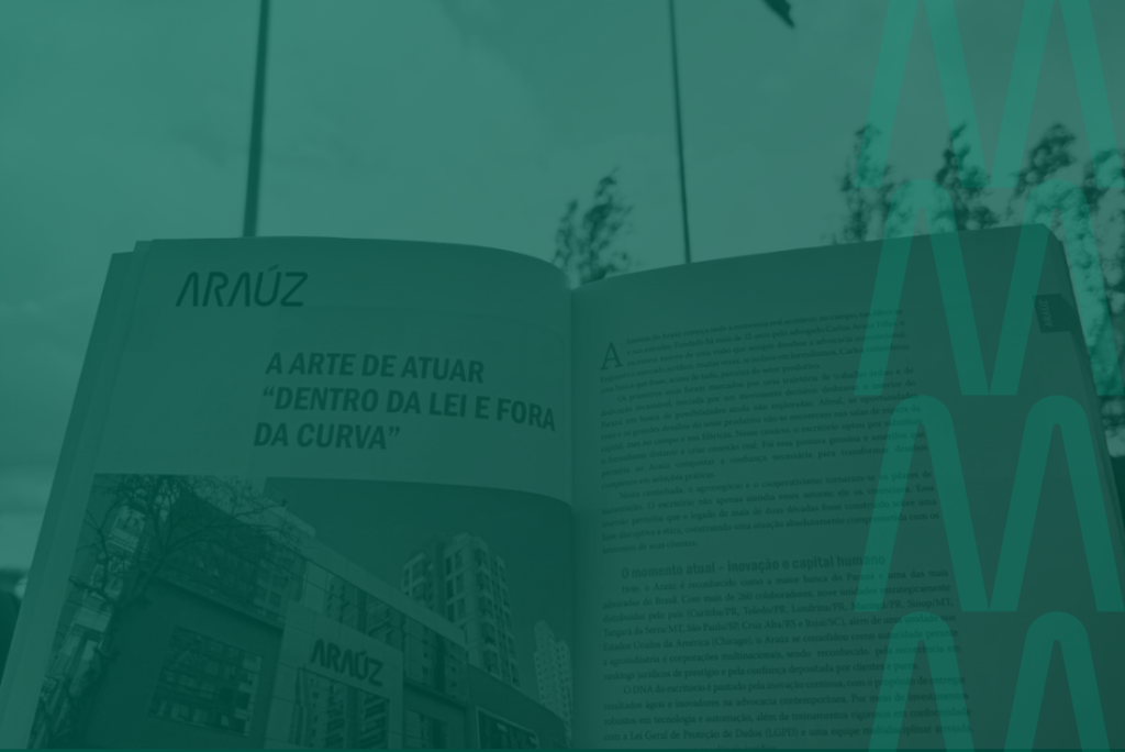 Capa do livro Paraná Grandes Marcas – Volume II com participação do Araúz